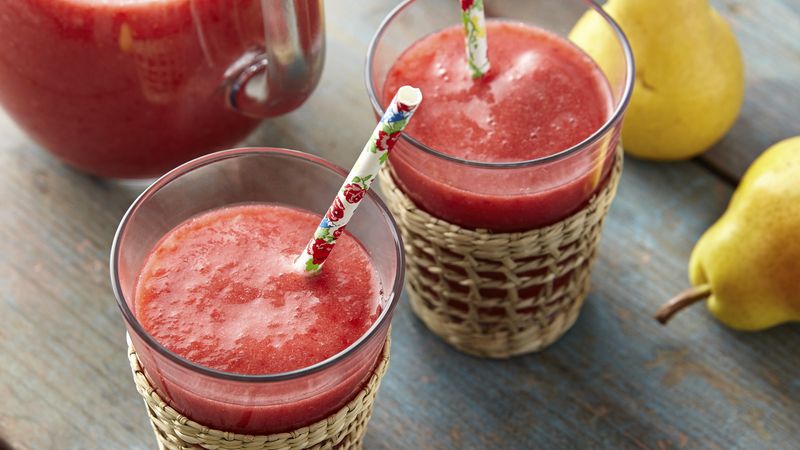 Raspberry, Strawberry and Pear Juice