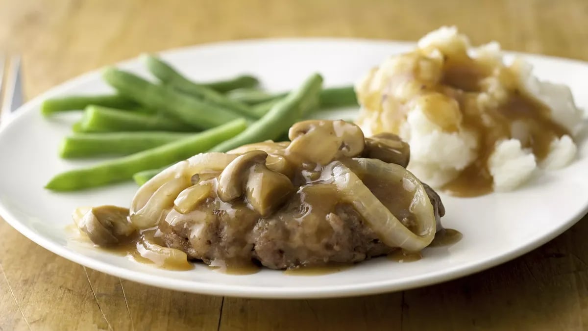 Salisbury Steak with Mushroom Gravy