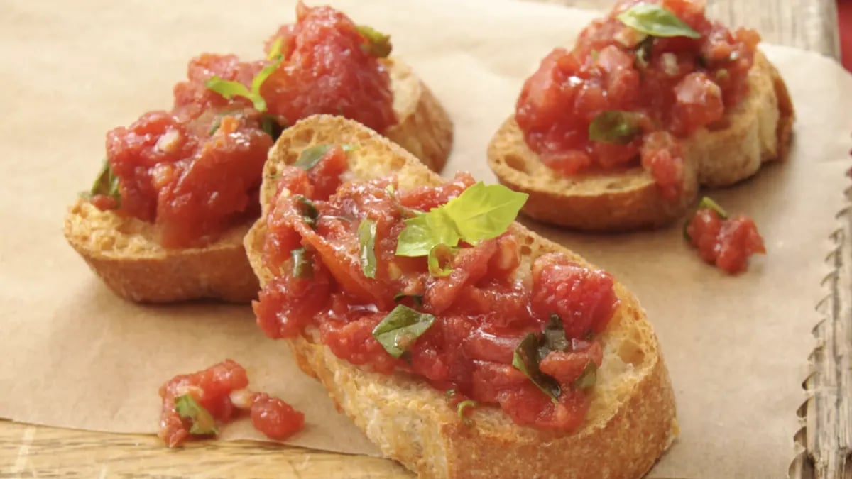 Ten-Minute Bruschetta