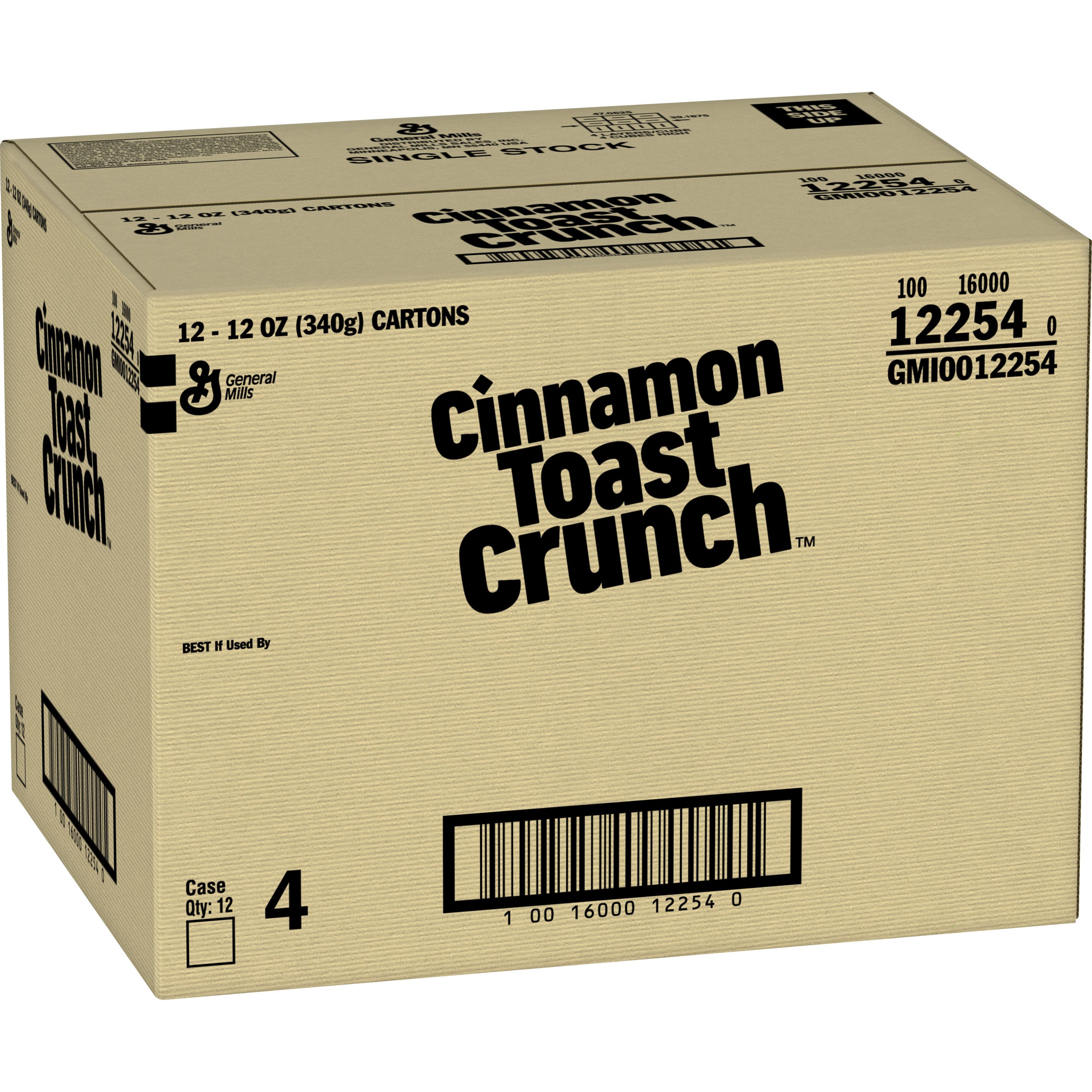 Case - Left Front 3D Cinnamon Toast Crunch(TM), 12 oz