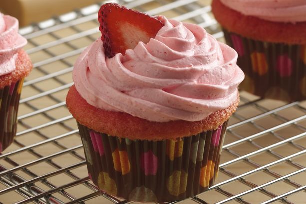 Strawberry Shortcake Cupcakes