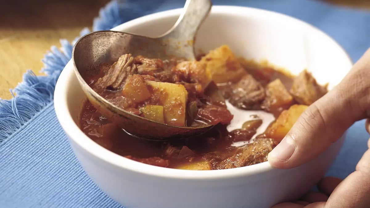 Slow-Cooker Chili Beef Stew