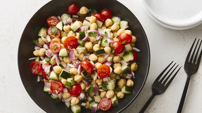 Easy Chickpea Salad