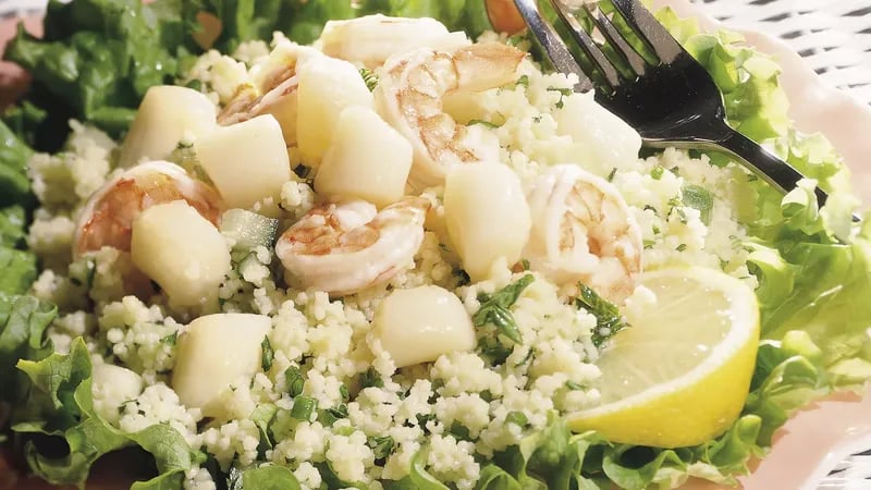 Seafood Couscous Salad