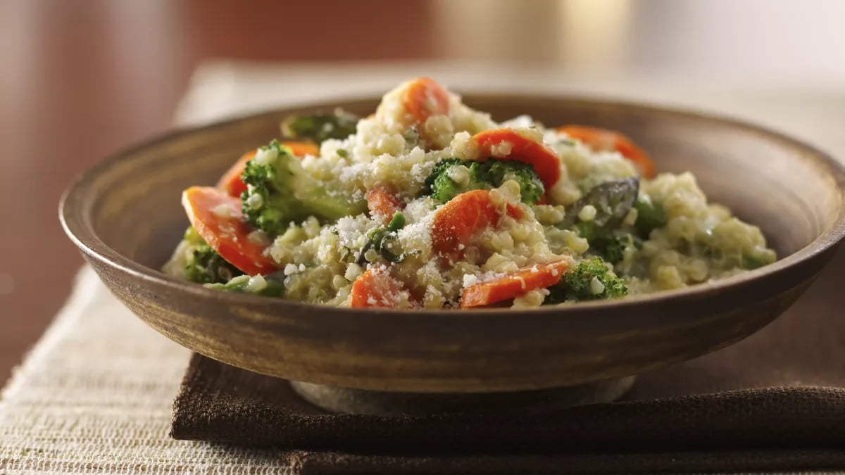 Creamy Quinoa Primavera