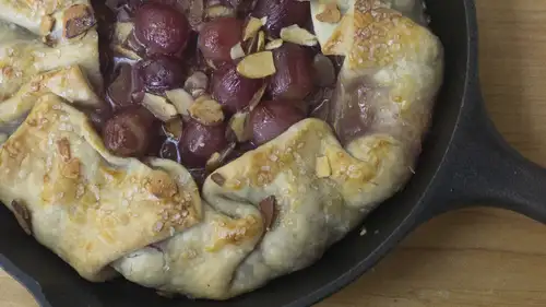 Grilled Grape Port Galette