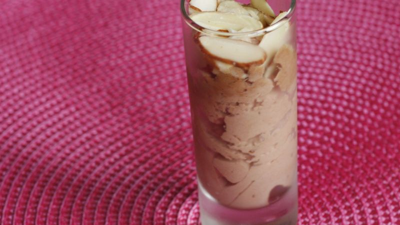 Chocolate-Almond-Whip Dessert Shooters