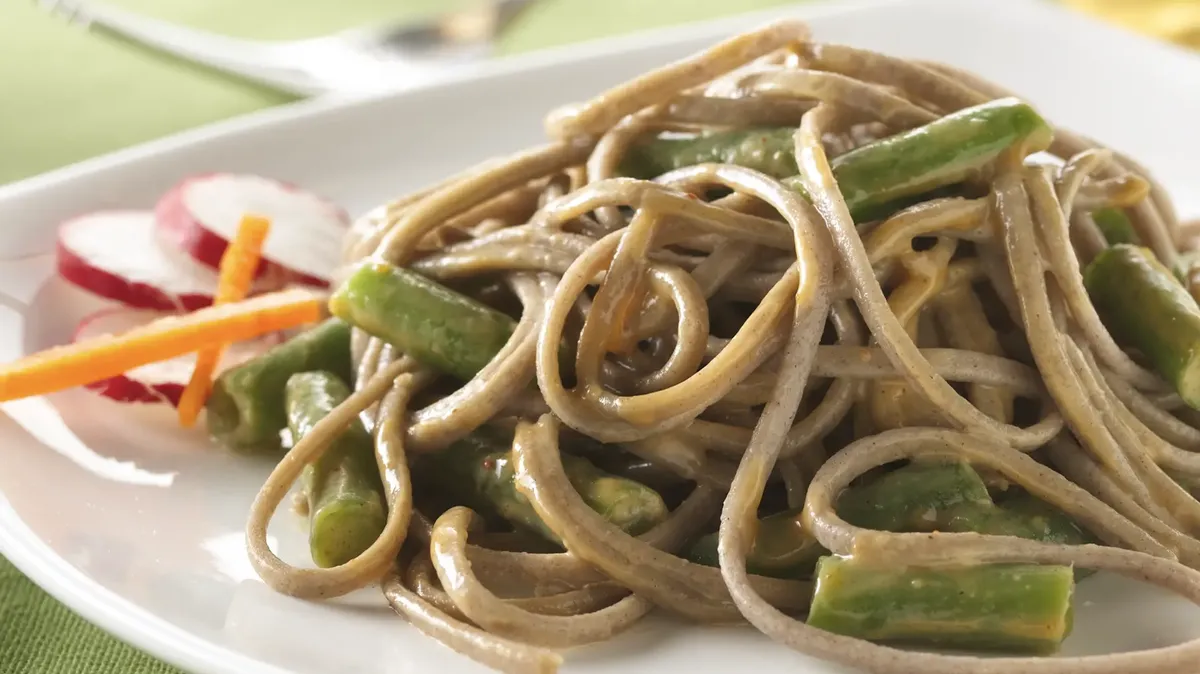 Soba Noodle Salad with Peanut Sauce