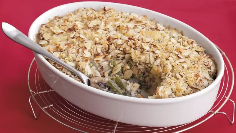 Green Bean Amandine Casserole