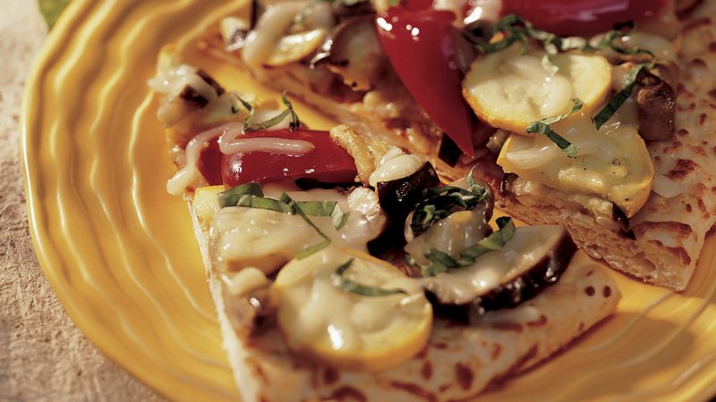 Roasted-Vegetable Pizza