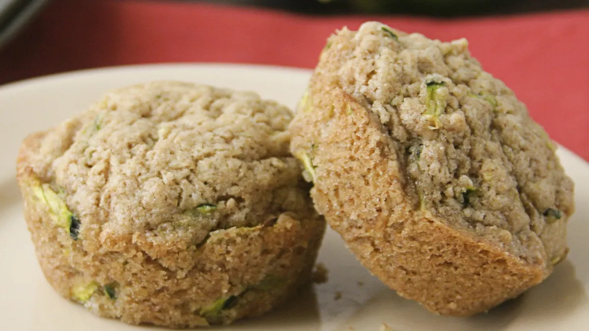 One Bowl Zucchini Muffins