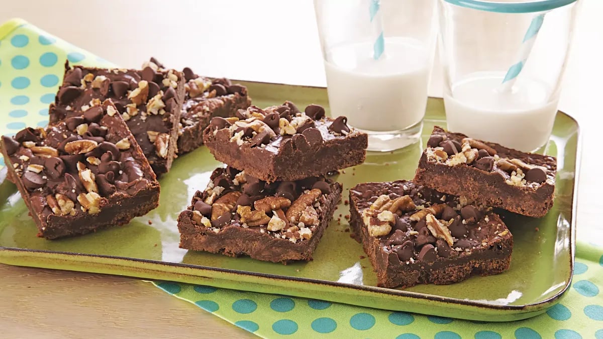 Fudgy Cookie Bars