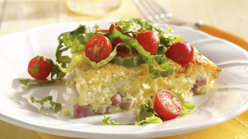 Impossibly Easy Chef’s Salad Pie
