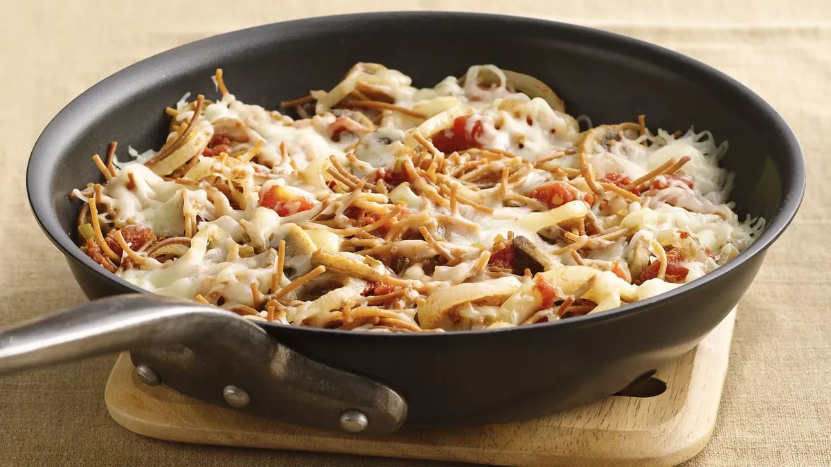 Cheesy Mexican Mushroom Skillet