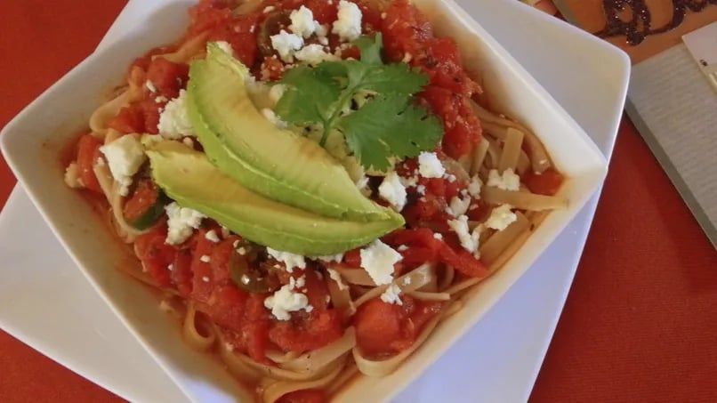 Mexican Style Pasta Marinara