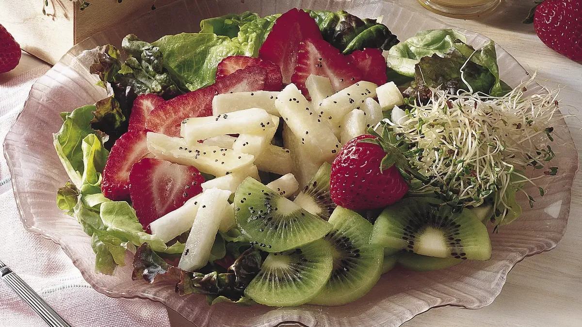 Strawberry-Jicama Toss