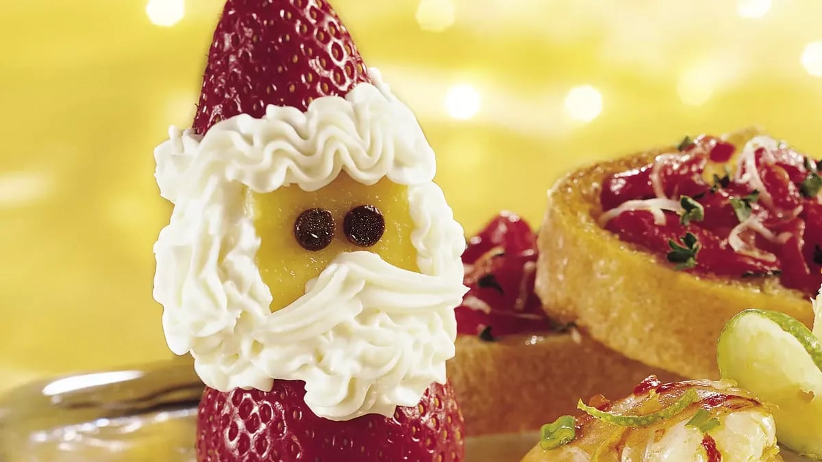 Strawberry Santas