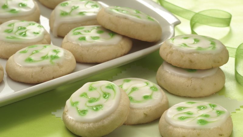 Holiday Lime Cooler Cookies (Cookie Exchange Quantity)