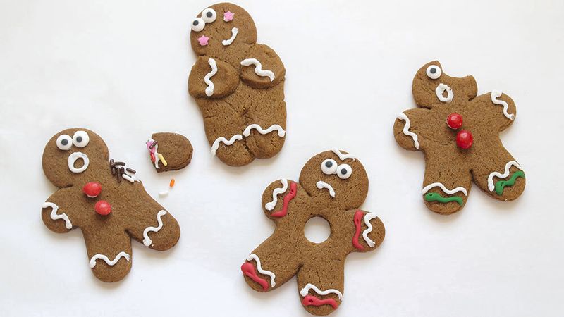 Stressed Out Gingerbread Men