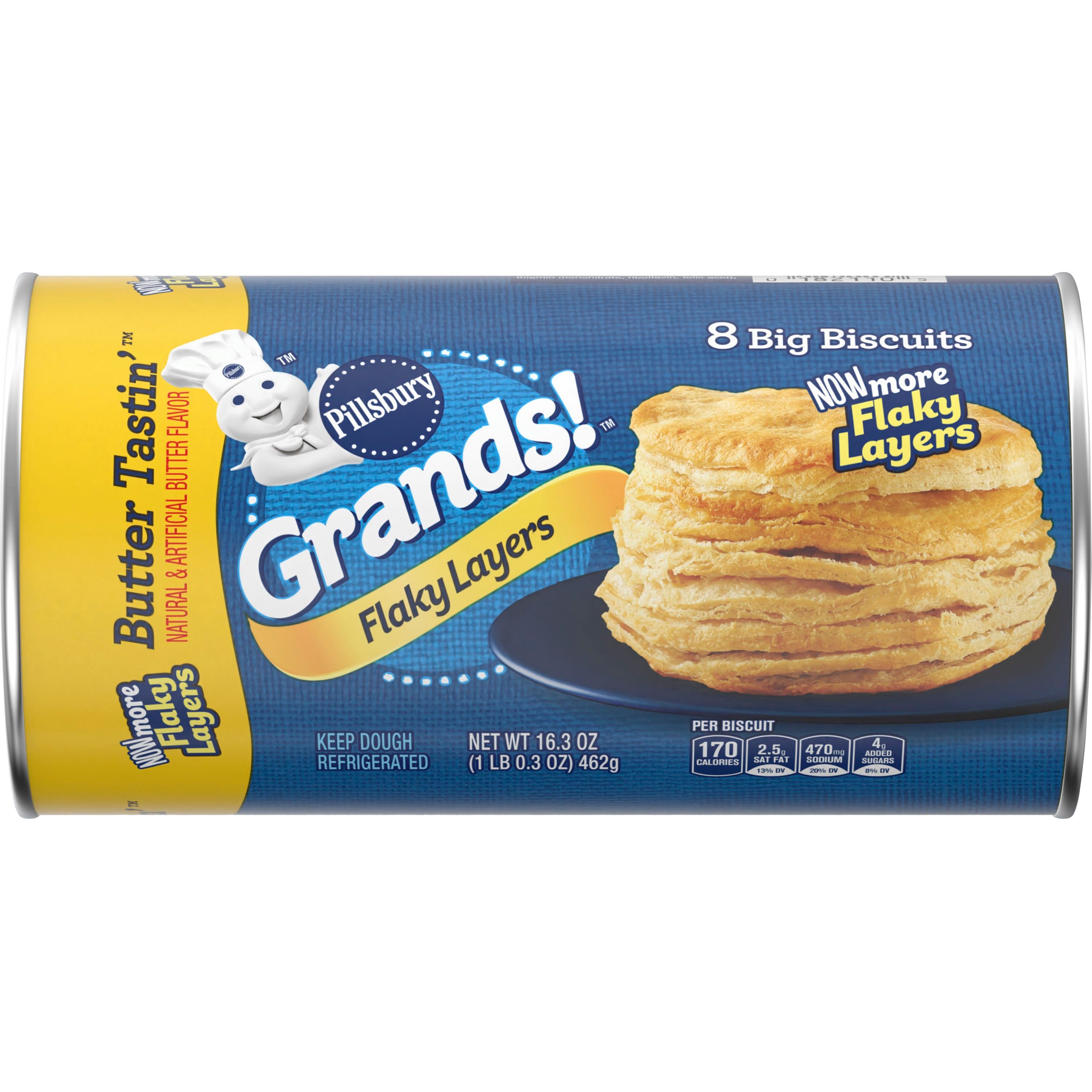 Grands!™ Flaky Layers Butter Tastin'™ Biscuits - Front