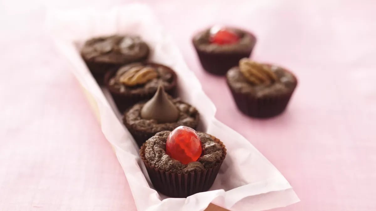 Triple-Chocolate Mini Cups (Cookie Exchange Quantity)