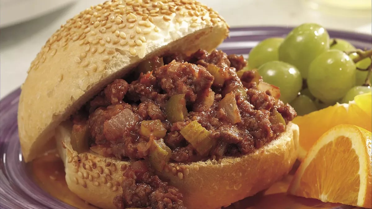 Slow-Cooker So-Easy Sloppy Joes