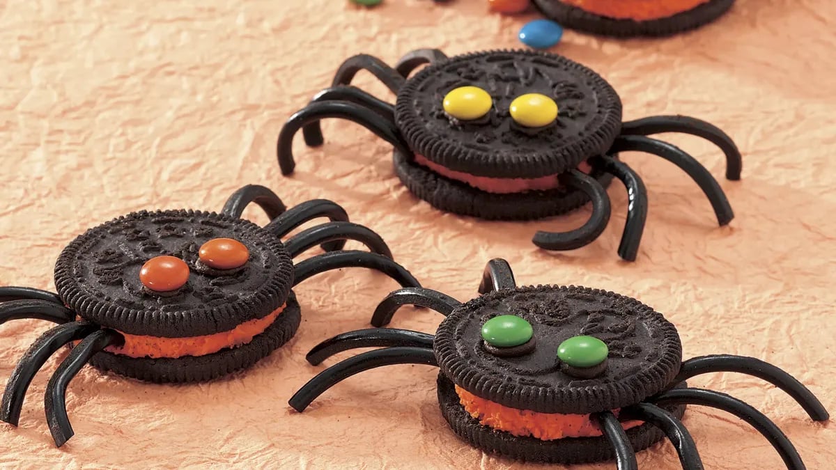 Spooky Spider Cookies