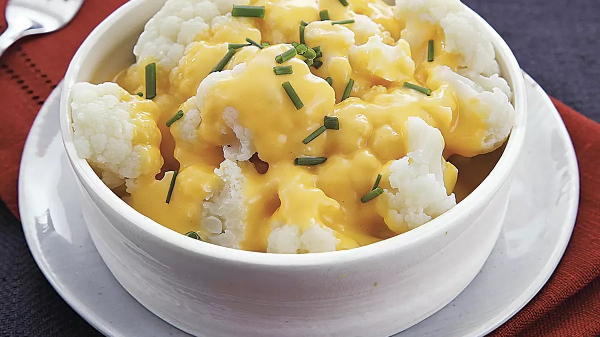 Slow-Cooker Cheesy Cauliflower