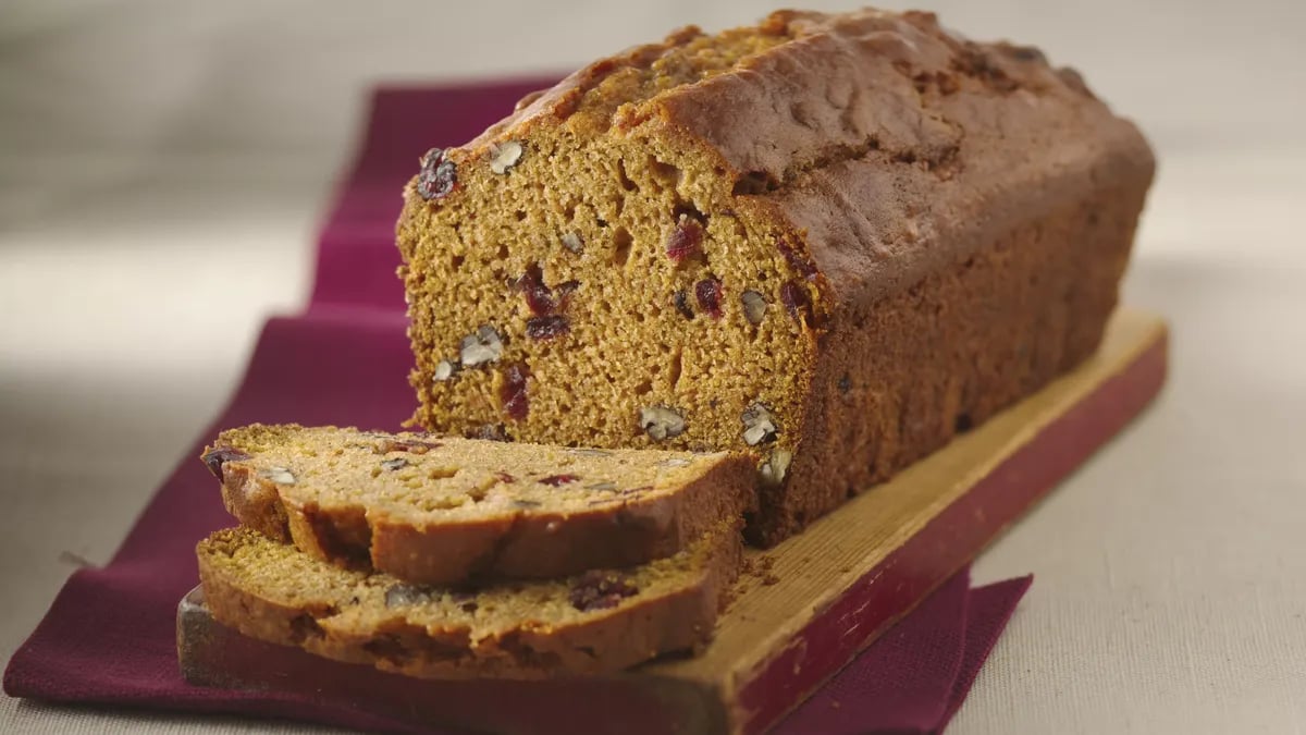 Cranberry-Sweet Potato Bread