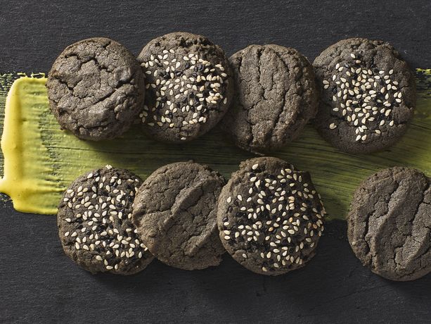 Black Sesame Cookies