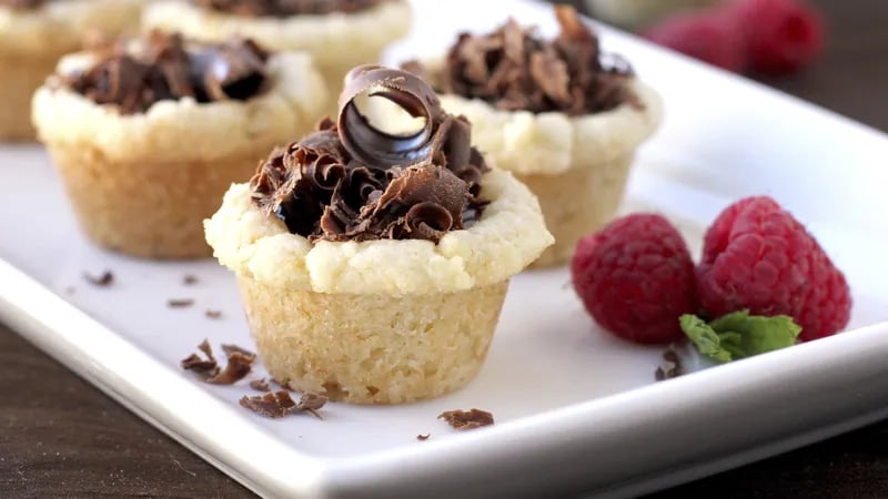 Sugar Cookie Truffle Cups