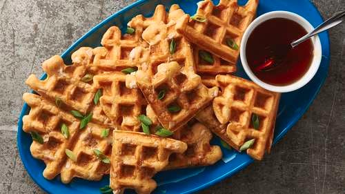 Create 'restaurant quality' stuffed waffles with this easy-to