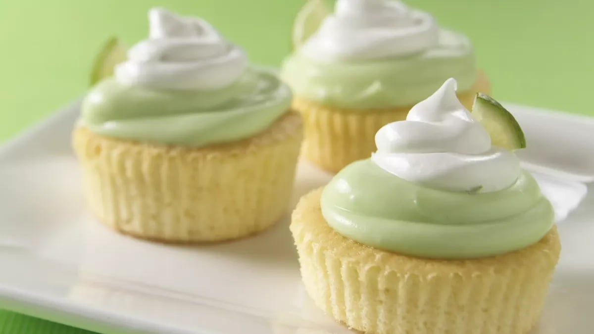 Mini Key Lime Cupcakes