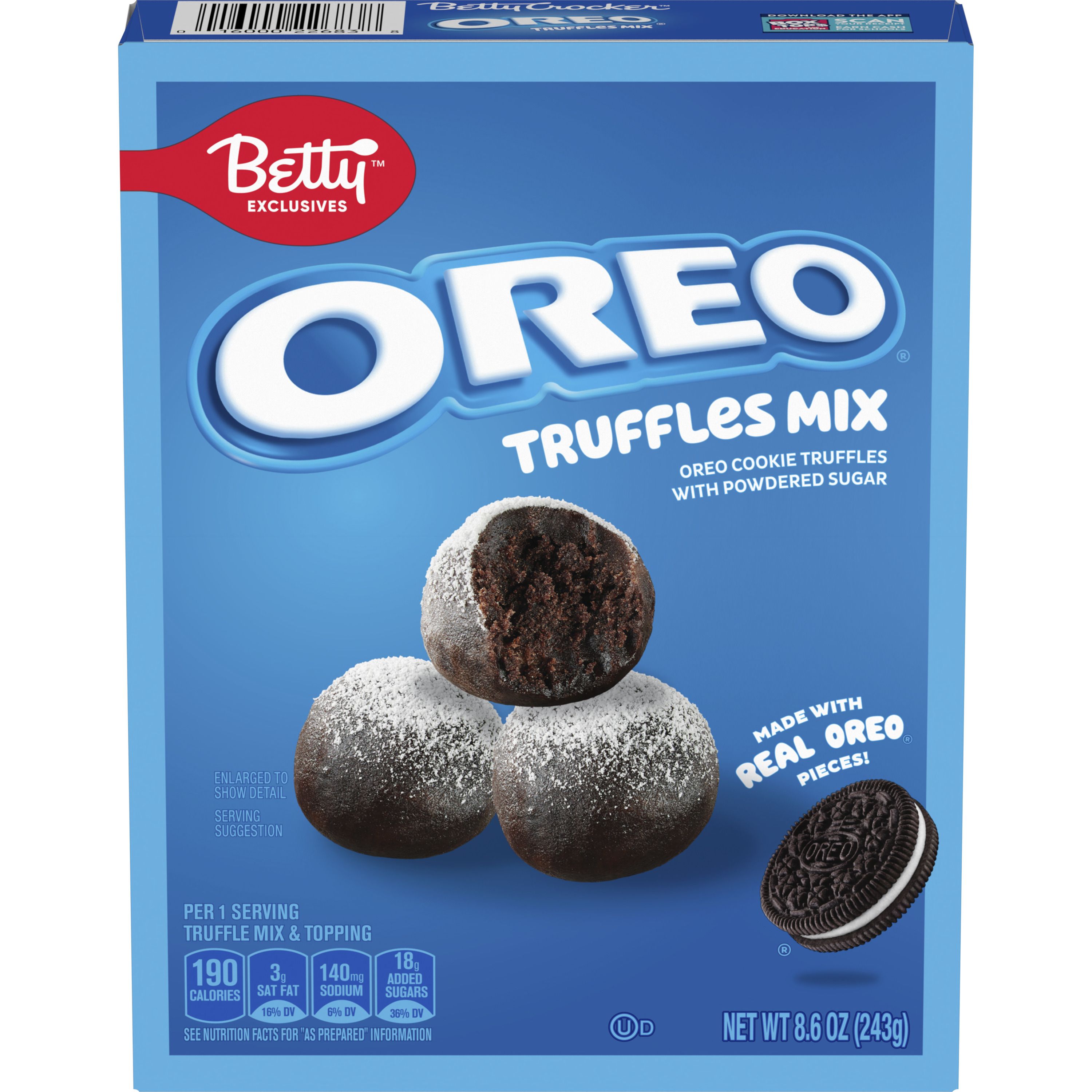 Betty Crocker Oreo Truffles Mix - Front