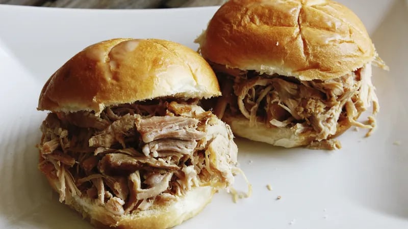 Slow-Cooker Kalua Pork Sandwiches