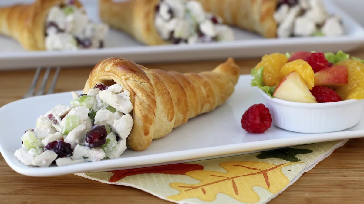 Crescent Roll Cornucopia