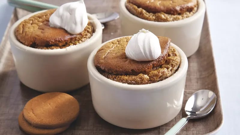 Gingerbread Soufflés