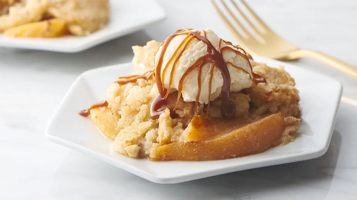 Peach Dump Cake