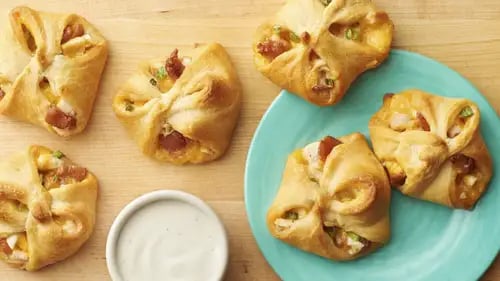 Sweet Hawaiian Chicken Bacon Ranch Crescent Bites