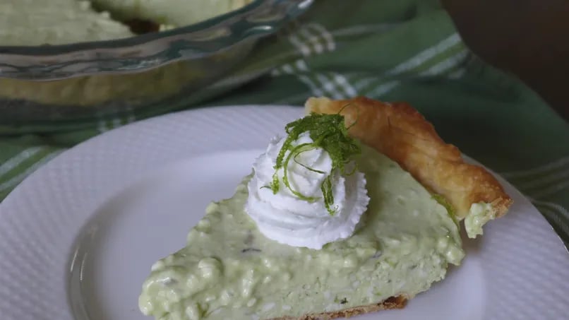 Avocado Lime Pie