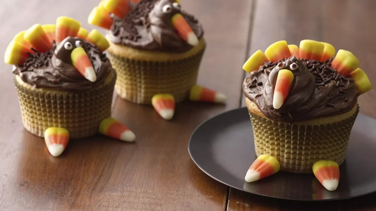 Turkey Cupcakes