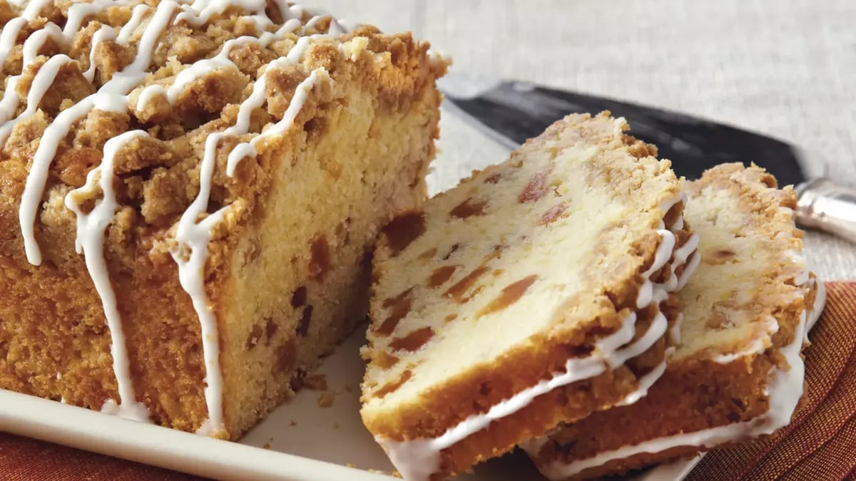 Dried Pear Hazelnut Loaf