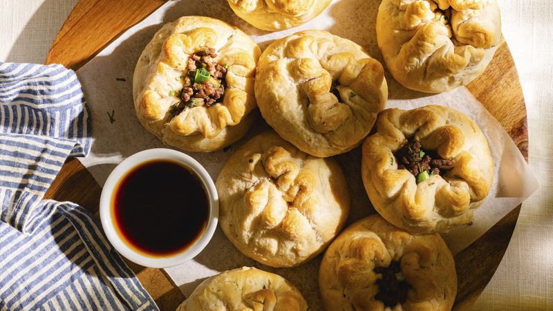 Chinese Barbecue-Stuffed Biscuits Recipe - Pillsbury.com