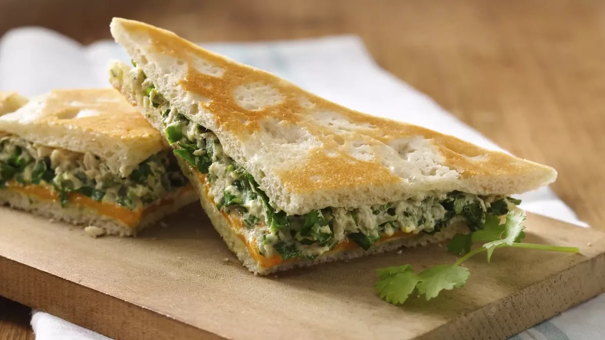 Cilantro Tuna Melts 