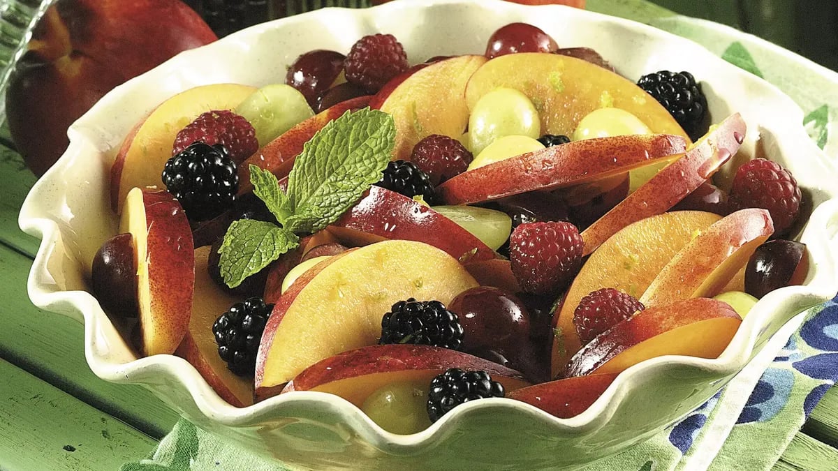 Refreshing Ginger Fruit Salad