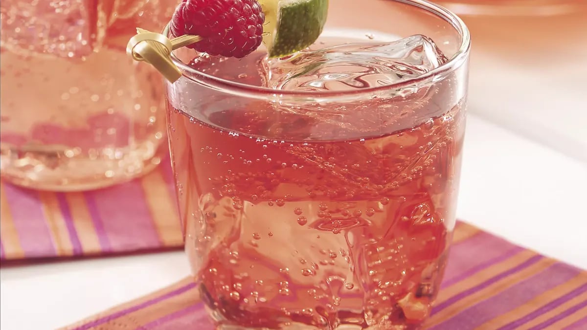 Sparkling Raspberry Tea