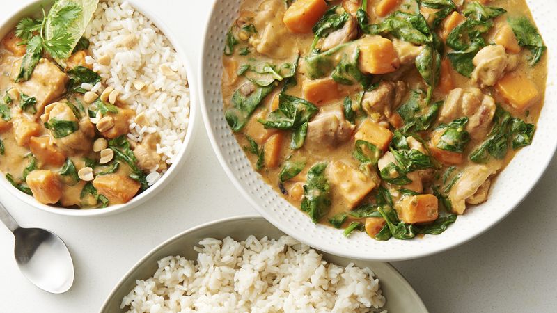 Chicken and Sweet Potato Peanut Stew