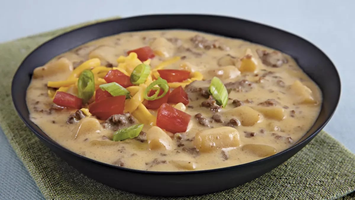 Cheeseburger Chowder