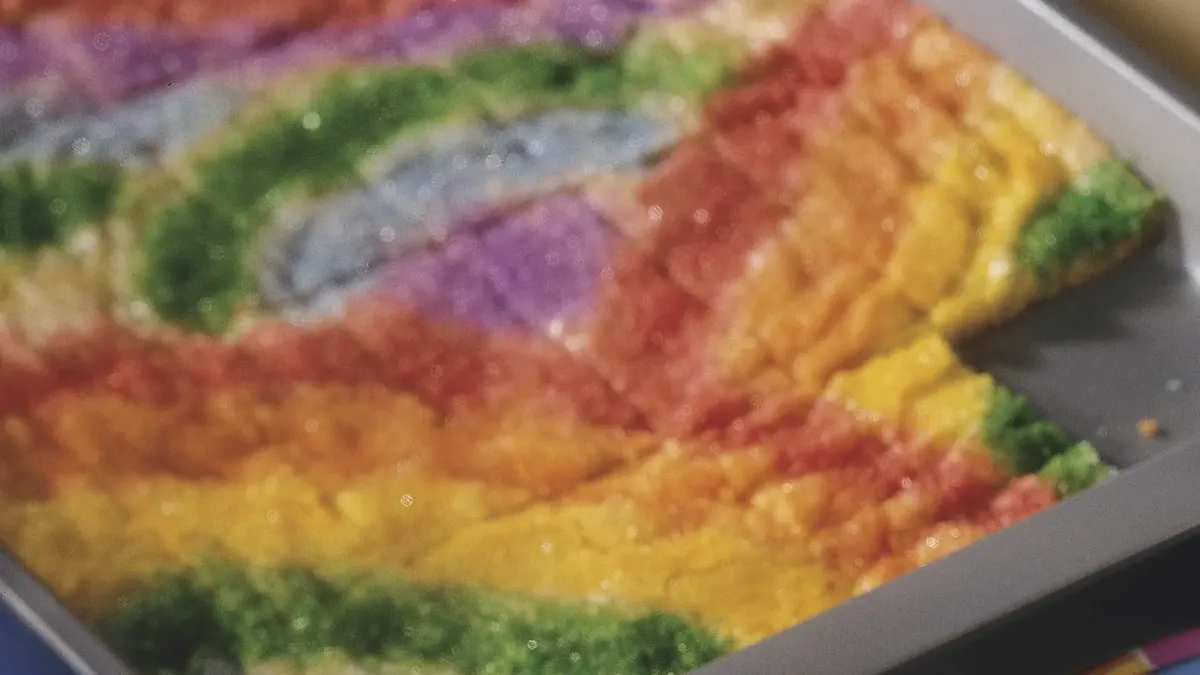 Rainbow Glitter Bars