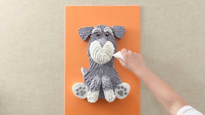 Schnauzer cake hotsell